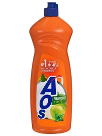 АОС д/посуды 900мл. Яблоко и мята 