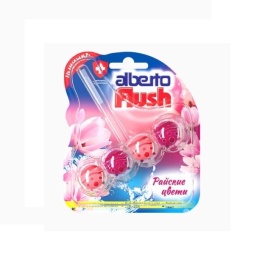 Шарики Альберто Flush д/унитаза "Райские Цветы" 55гр.(561159) *1/10