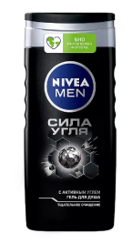 Шампунь Nivea 400 мл Д/муж.СИЛА УГЛЯ /12