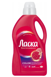 Ласка 1л Жидкая  Магия Цвета (красный) смс* 1/8