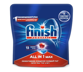 ФИНИШ таблетки  ALL  IN 1 Max д/ПММ  13шт.*1/7