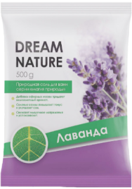 Соль Природная Лаванда 500гDream Nature 70113 30