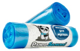 Мешки 1490 для мусора, 30л*30шт голубые