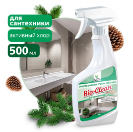 Средство для мытья и чистки сантехники "Bio-Clean" (триггер) 500 мл. Clean&Green