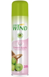 осв. возд. Gold Wind 300мл Зеленое яблоко *3/12