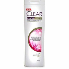 КЛЕР шамп. женский 400мл Восстанавливающий д/повр и окраш.п/перхоти* 2/12