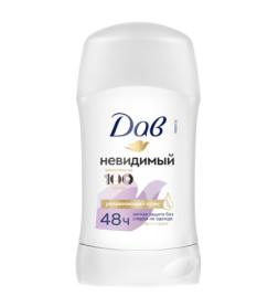 ДАВ дез.стик 40мл Невидимый *3/6