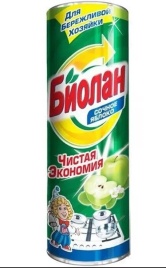 БИОЛАН чистящ.порошок 400гр Сочное Яблоко .*6/24