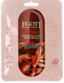 Маска Jigott ткан крас.женьшень27мл
