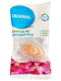 Подвеска Свежинка д/унитаза Цветочный в пакете 30гр.*24