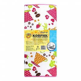 Коврик для сушки посуды Ладушки КSP-06 кружки 38*51 см