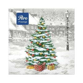 Салф. 20л 33*33см 3сл НГ Белая зима