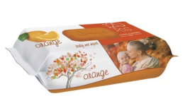 Слипи Натурал салфетки влаж.120 шт. Апельсин ДЕТСКИЕ *1/12