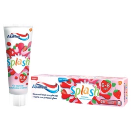 АКВАФРЕШ з/п. 50мл.Детская Сплэш со вкусом клубники