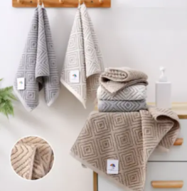 Полотенце кухонное махровое ромб (35х75)