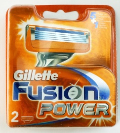 Кассеты сменные Gillette Fusion 5 Для Мужской Бритвы, 2 шт., с 5 лезвиями, c точным триммером для тр