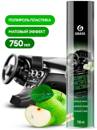 Полироль-очиститель пластика "Dashboard Cleaner" матовый блеск Яблоко 750 мл.
