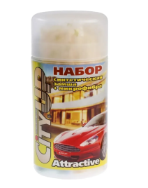 Салфетка автомобильная PVA в тубусе CityUP CU-211 (набор)