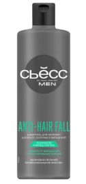Шампунь СЬЕСС 450 мл MEN "ANTI-HAIR FALL" для волос склон. к выпад.
