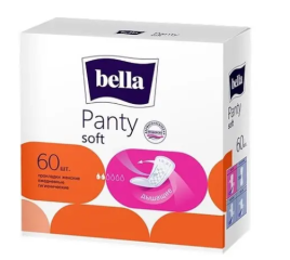 БЕЛЛА прокладки ежедн. PANTY Soft 60шт.*6/12  (ВЕ-021-RN60-096/054)