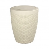 Контейнер для мусора п/м БАШ "Плетёнка" М1790, 8л.