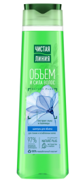 Шампунь Объем и сила ЧИСТАЯ ЛИНИЯ Лен  400мл