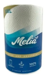 ТБХ Полотенца бумажные XXL Melia Soft 25м. 2х.сл. 200л. *1/4