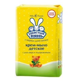 Н.К.Ушастый НЯНЬ м/т детск.Алоэ и подорожник 90гр.(10507/10199) *6/72