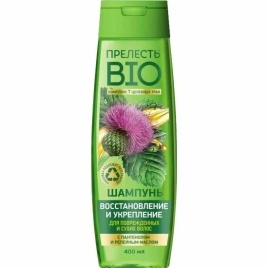 ПРЕЛЕСТЬ Био шампунь 400мл.Восстановление и Укрепление (Арнест) *2/12
