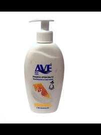 АВЕ жидкое крем-мыло 300мл. Мед и Молоко *1/12