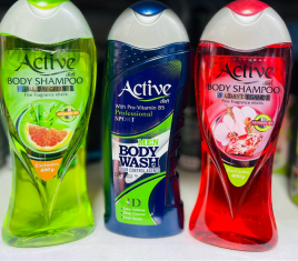 Актив гель д/душа 400мл. Орхидея (красный) 