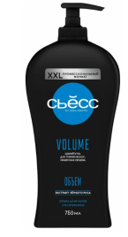 Шампунь СЬЕСС 750 мл "VOLUME" для тонких волос, лишенных объема