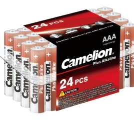 Батарейка Camelion AAA/мизинчиковая(R03;LR03;FR03) Plus Alkaline PB-24 1шт(уп24шт)
