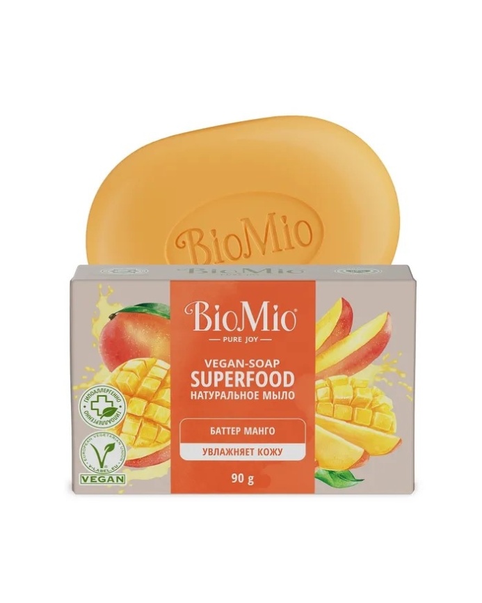 Мыло БиоМио манго 90г фото 1