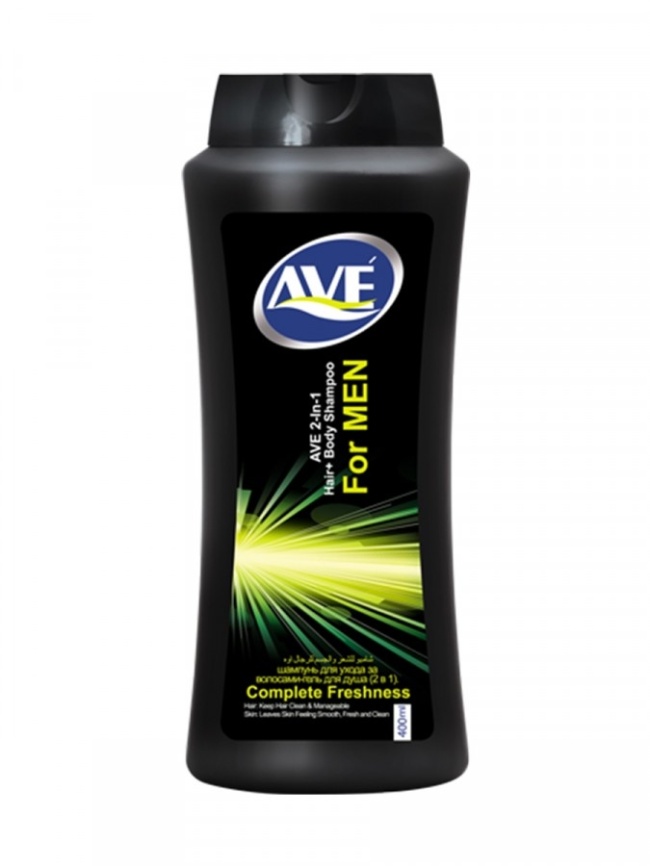 АВЕ шампунь-гель муж. 400мл. 2в1 Совершенная свежесть *1/12 фото 1