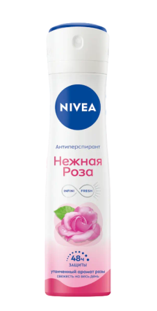 НИВЕЯ део-спрей жен. 150мл Нежная Роза (83488) *3/12 фото 1
