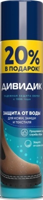 Дивидик аэр.пропитка водоотталк.бесцвет.для кожи и текст.матер.300мл. фото 1