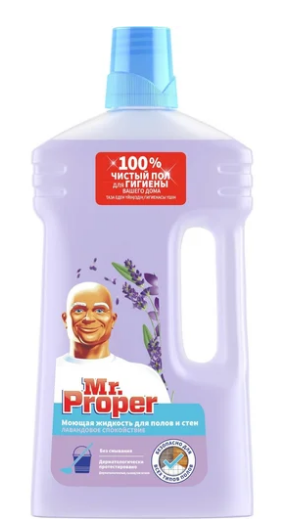Mr. Proper Лавандовое спокойствие 1000 мл фото 1