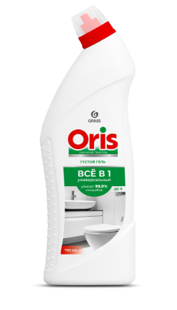 Средство для чистки санузлов ORIS Всё в 1 (флакон750мл) фото 1