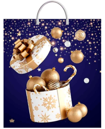 Пакет НГ пласт.руч.40*44 100мкм Эмоции праздника фото 1