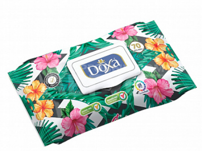 Влажные салфетки DOXA Сафари, 70 шт фото 1