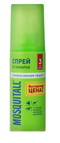 Инс. Спрей Москитолл от ком 100 мл фото 1