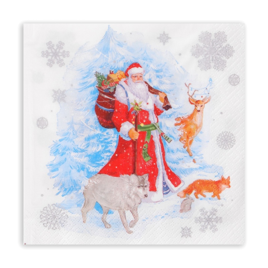 Салф. 20л 33*33см 3сл НГ На опушке фото 1