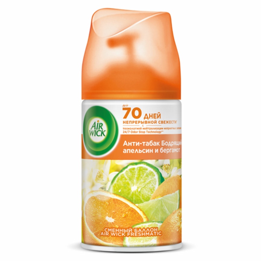 Осв. возд. ARW (запаска)  250мл Апельсин и Бергамот  *1/6 фото 2