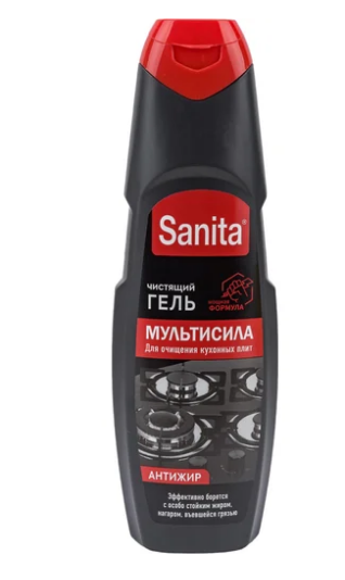 Санита гель 500мл Антижир Мультисила (дизайн 2022) (23013)*3/12	 фото 1