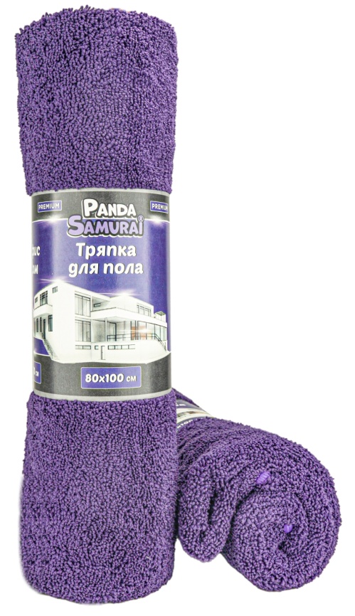 Тряпка 5001 д/пола Premium, 80*100 см, микрофибра.PS  фото 2