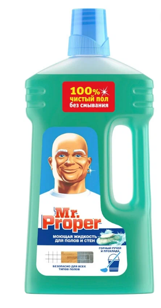 Mr. Proper Горный ручей и прохлада 1000мл фото 1