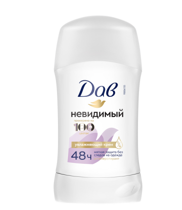 ДАВ дез.стик 40мл Невидимый *3/6 фото 1