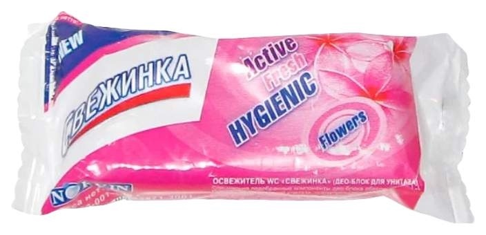 Запаска Свежинка д/унитаза Цветочный в пакете 30гр фото 1