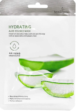 Маска д/лица Бью Грин алоэ фото 1